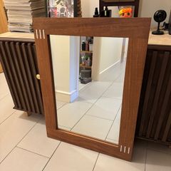 Vintage Oak mirror