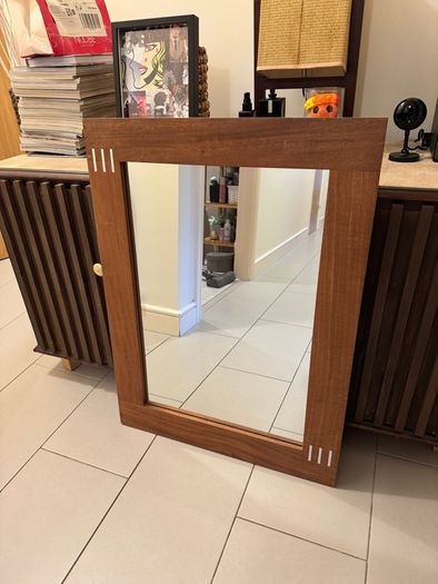 Vintage Oak mirror