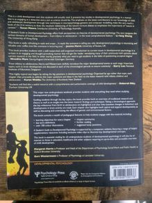 A Students Guide To Developmental Psychology Harris Westermann For Sale ...