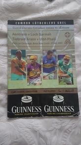 2003 All Ireland Hurling Quarter Final Programme