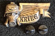 Warhammer, Death korps of krieg memorial badge.