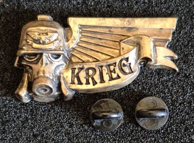 Warhammer, Death korps of krieg memorial badge.