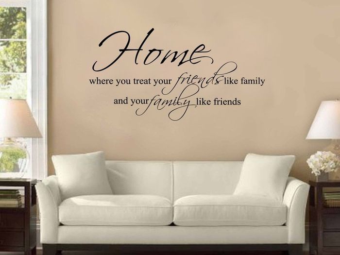 DIY Wall Sticker Quote Sticker Art Decals Decor Home Sentence