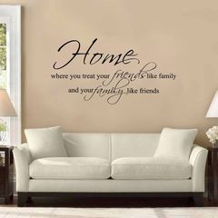 DIY Wall Sticker Quote Sticker Art Decals Decor Home Sentence