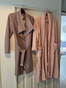 Coat and bathrobe