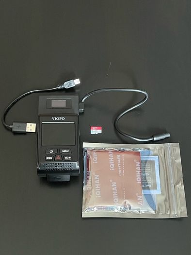 Viofo A119 V3 Dash Cam + 256gb Sd Card + Fit Dvr Adapter