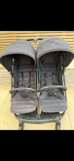 Hauck Uptown Duo Twin Double Pushchair Stroller  Excellent Condition