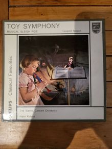 Leopold Mozart Toy Symphony Musical Sleigh Ride 7 inch EP Philips