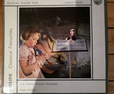 Leopold Mozart Toy Symphony Musical Sleigh Ride 7 inch EP Philips