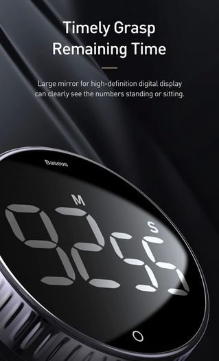 LED Digital Kitchen Timer For Cooking Shower Study Stopwatch Alarm Clock Magnetic Electronic Cooking Countdown Time Timer