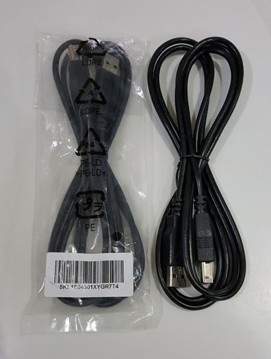 USB 2.0 High Speed A/B Male Cable 1.8M (Printer Style Connection Cable) (Brand New/Warranty)