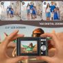 Digital Camera,Jckduhan Vlogging Camera with 32G Memory Card FHD 1080P 16X Digital Zoom Image 3