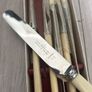 Joseph Rodgers & Sons Sheffield Vintage Boxed Set 6 Stainless Dessert Knives Original Box Image 4