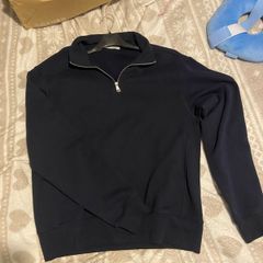 zara quarter zip