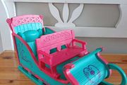 Frozen toddler doll sized sleigh