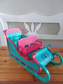 Frozen toddler doll sized sleigh