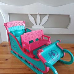 Frozen toddler doll sized sleigh