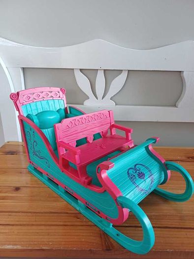Frozen toddler doll sized sleigh