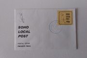 1971 Postal Strike - Soho Local Post Cover 1971