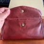 Burgundy leather wallet, Renwick Image 3