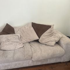 Cream sofa (low price as need it moved this week)