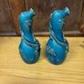 Japanese Awaji dragon vases Meji period Image 2