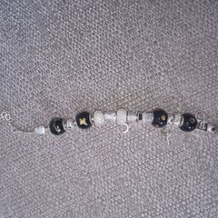 Newbridge Silverware Beaded Charm Bracelet