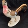 Rare Vintage Royal Dux Porcelain Pheasant Figurine Image 6