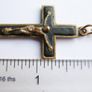 Vintage Crucifix Pendant Gold Plated Necklace Image 8