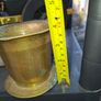 Beautiful Antique Brass or Bronze Apothecary Mortar and Pestle, Dating from the 19th Century Postage Available or Collection, Image 5