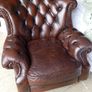 Chesterfield wingback chair Image 2