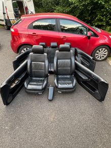 Mk4 golf 3 doorl heated  leather seats and door cards and arm rest
