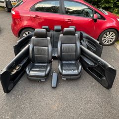 Mk4 golf 3 hoot  leather heated  seats and door cards and arm rest