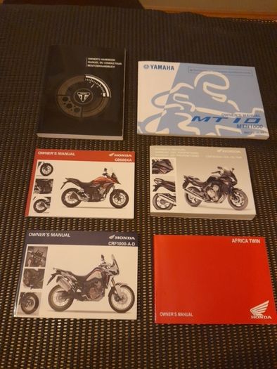 Motorcycle Owner's Manuals