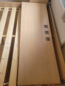 king size bed frame &headboard & matching bedside lockers
