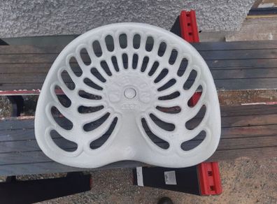 Old reaper seat