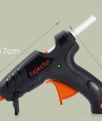 FREE SHIPPING  Hot Glue Gun, Fireproof Mini Hot Glue Gun kit with 60pcs Glue Gun Sticks, Fast Heating Small Glue Gun, Anti-Drip Glue Gun for Kids DIY School