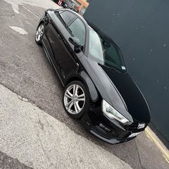 Audi a3 sline 152 black saloon