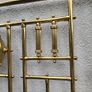 amazing four foot vintage brass bed FINAL REDUCTION... Image 3