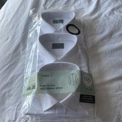 Men's shirt x 3 size 18.5 inches white