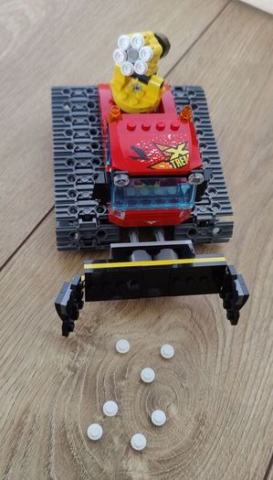 Lego City, 60222, Snow Groomer with snow Cannon