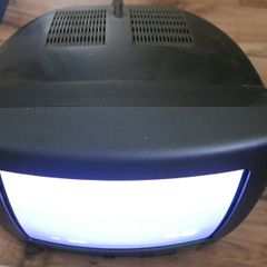 Retro Vintage TV Sanyo 14M1 14" CRT Retro Gaming Television No Remote Used Works Well