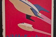 Futurama , vintage style metal sign .