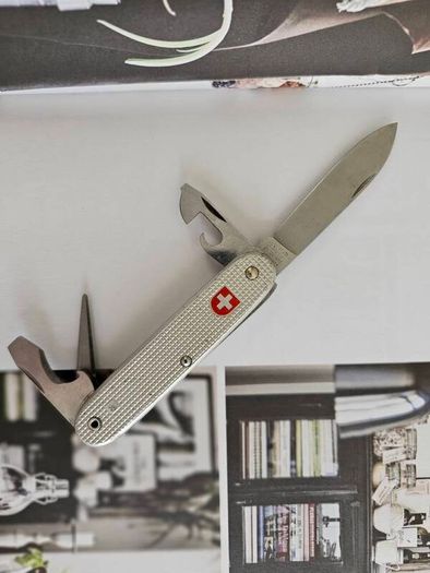 Vintage Wenger Alox Soldier Original Swiss Army Issued Swiss Army Knife Collectable Militaria 1978