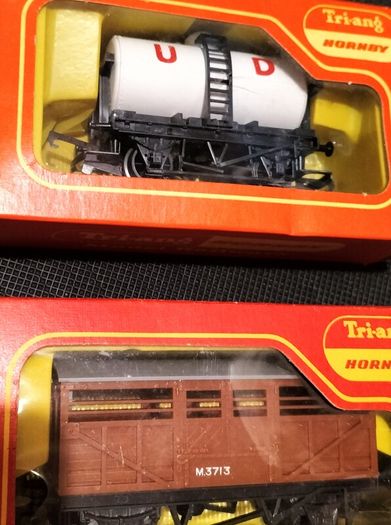 TRIANG Rail Trucks Wagons Vans