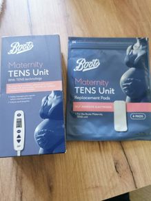 Maternity Tens machine with pads