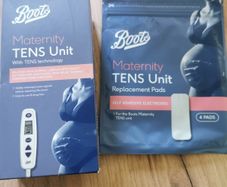 Maternity Tens machine with pads