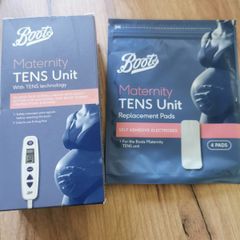 Maternity Tens machine with pads