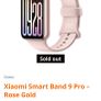 Smart band fitness watch pink Image 8