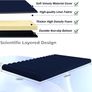 Roll Up Floor Mattress Small Double, 190x120cm, Navy Image 3